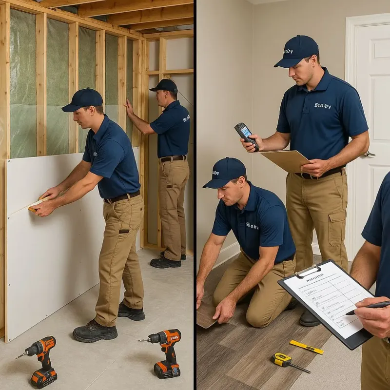 Repairs and Reconstruction process in Stevensville, MD